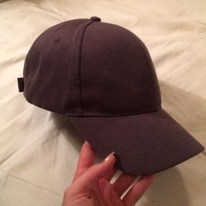 Grey baseball hat